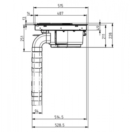 Индукционная варочная панель со встроенной вытяжкой Elica NikolaTesla Libra WH/A/83 А-4